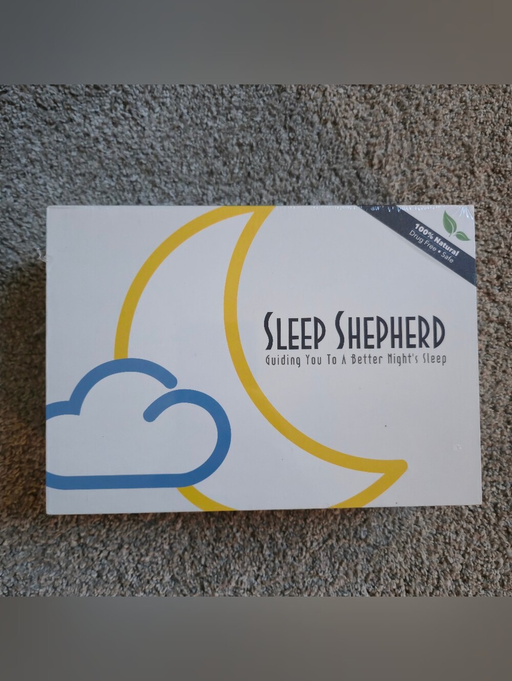 Sleep Shepherd Hat Large Wearable Biofeedback Sleep Aid Kit Sealed New